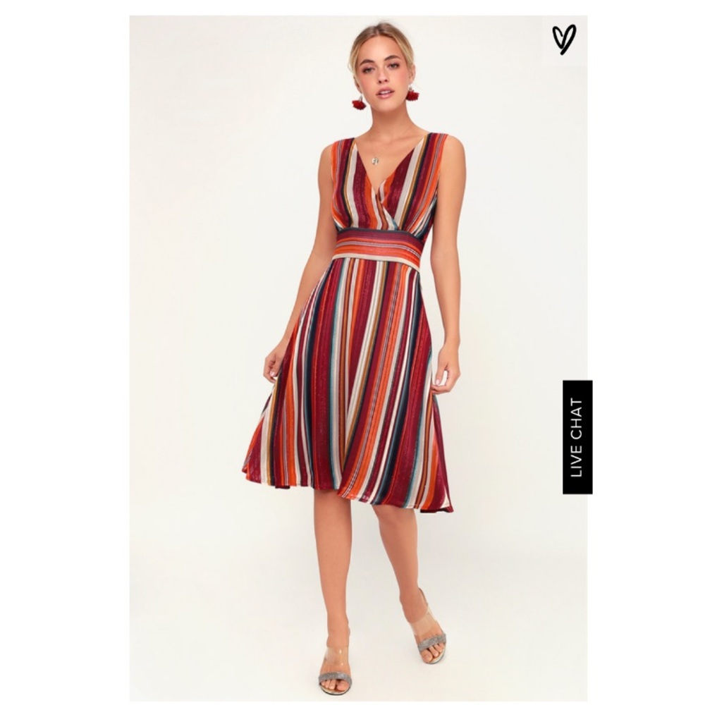Make My Dreams Come True Lulu's Striped dress